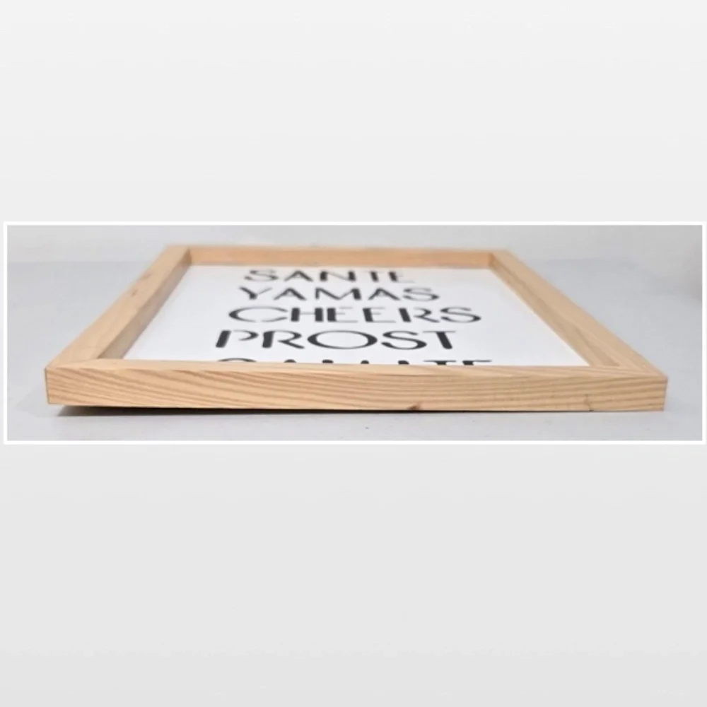 New Room & Retreat Cheers Wood Word Art Sign Wall Décor Bar Wine Theme